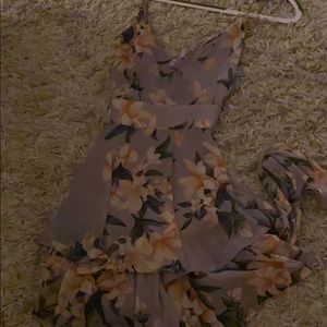 American threads floral romper